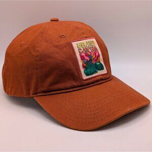 Grand Canyon National Park Foundation Hat Cap Strap Back Orange H3 Headwear USA